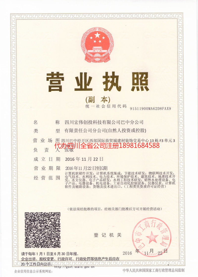 仁和仁和宏伟创投科技有限公司